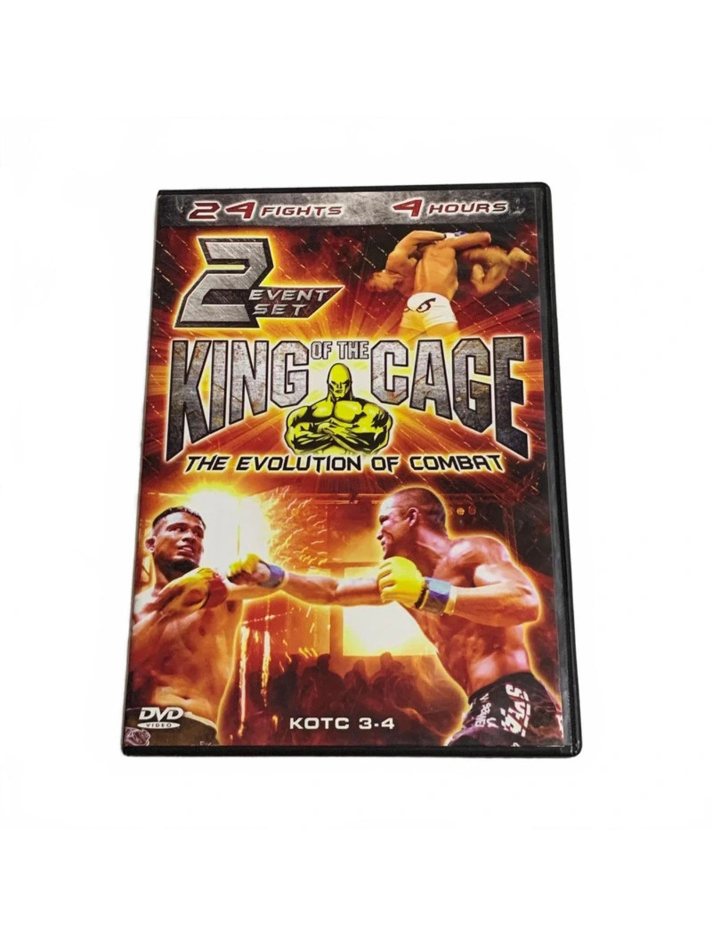 King of the Cage Evolution of Combat DVD 2-Event Set Knockout & Gladiators